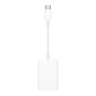 Apple USB-C SD Card Adapter White