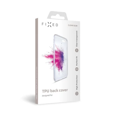 Kép 4/4 - FIXED TPU Gel Case for Samsung Galaxy M42 5G, clear