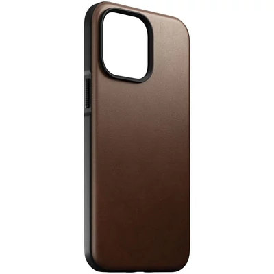 Kép 4/4 - Nomad Modern Leather Case iPhone 14 Pro Max Rustic Brown