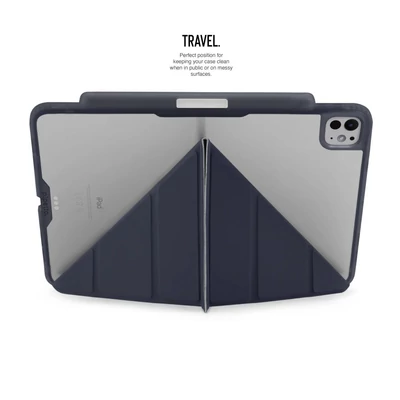 Kép 4/6 - Pipetto Origami No3 Pencil Case iPad Pro 11 (2024) Dark Blue