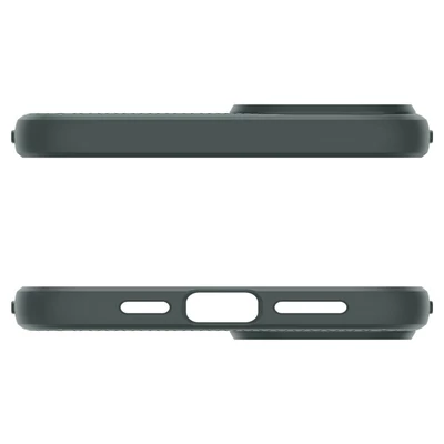 Kép 6/19 - Spigen iPhone 15 Case Liquid Air Abyss Green