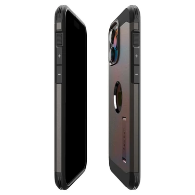 Kép 11/19 - Spigen iPhone 15 Pro Case Tough Armor MagSafe (MagFit) Gunmetal