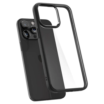 Kép 6/15 - Spigen iPhone 15 Pro Max Case Ultra Hybrid Matte Black