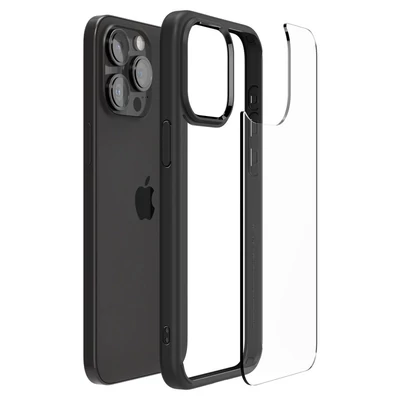 Kép 8/15 - Spigen iPhone 15 Pro Max Case Ultra Hybrid Matte Black