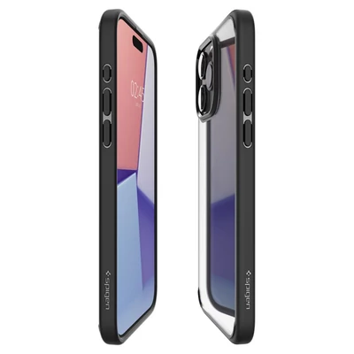 Kép 9/15 - Spigen iPhone 15 Pro Max Case Ultra Hybrid Matte Black