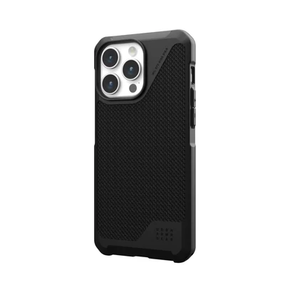 Kép 2/9 - UAG Metropolis LT case for MagSafe iPhone 15 Pro Max Kevlar Black
