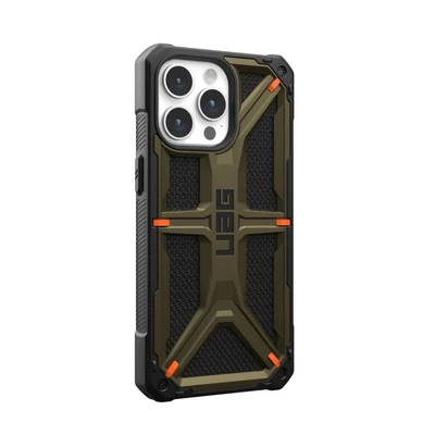 Kép 4/10 - UAG Monarch case for iPhone 15 Pro Max Kevlar Elemental Green
