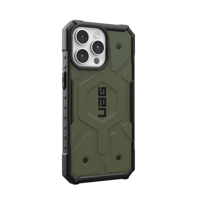 Kép 4/10 - UAG Pathfinder case for MagSafe iPhone 15 Pro Max Olive Drab