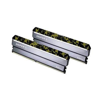 Kép 3/5 - G.SKILL 32GB DDR4 3600MHz Kit(2x16GB) Sniper X Digital Camo