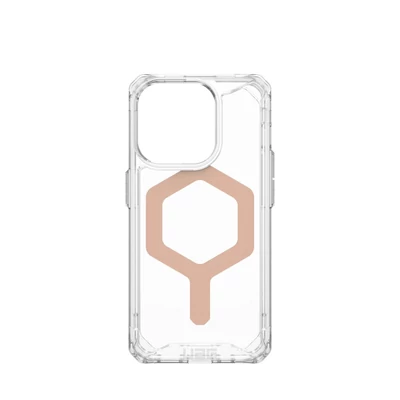 Kép 9/10 - UAG Plyo case for MagSafe iPhone 15 Pro Ice/Rose Gold