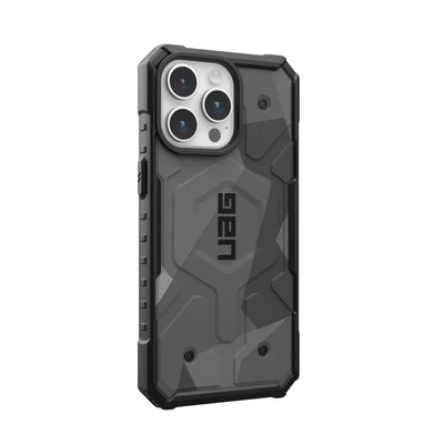 Kép 4/10 - UAG Pathfinder SE case for MagSafe iPhone 15 Pro Max Black Midnight Camo