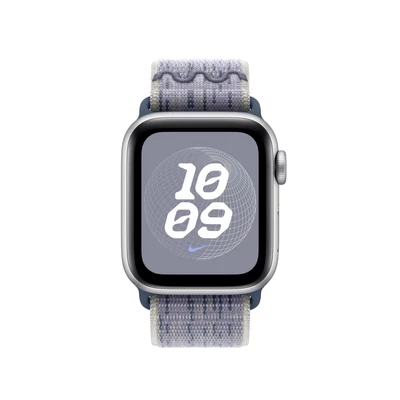 Kép 3/3 - Apple Watch 42mm Nike Sport Loop Grey/Blue