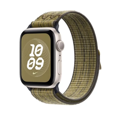 Kép 2/3 - Apple Watch 46mm Nike Sport Loop Green/Grey
