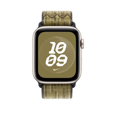 Kép 3/3 - Apple Watch 46mm Nike Sport Loop Green/Grey
