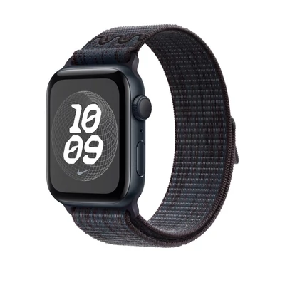 Kép 2/3 - Apple Watch 46mm Nike Sport Loop Black/Blue