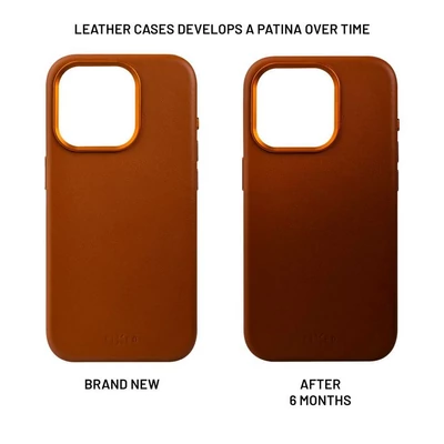 Kép 6/8 - FIXED MagLeather for Apple iPhone 12/12 Pro, brown