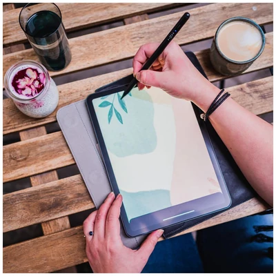 Kép 4/5 - FIXED PaperGlass edzett üveg képernyő védő fólia Apple iPad Pro 13" (2024)-hez, papír felületét utánozza