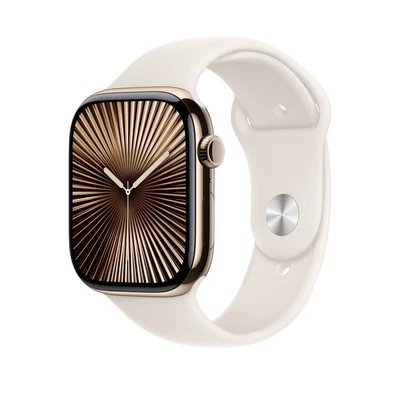 Kép 2/3 - Apple Watch 46mm Sport Band Starlight S/M