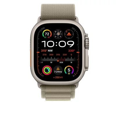 Kép 3/4 - Apple Watch 49mm Alphine Loop Olive