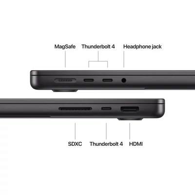 Kép 3/4 - Apple MacBook Pro 14,2" (2024) Space Black