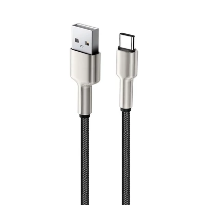 Kép 5/14 - ColorWay USB-A to Apple Lightning (head metal) 2.4A 1m Black