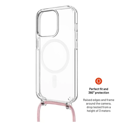 Kép 3/9 - FIXED MagPure telefontok Apple iPhone 16 Pro Max készülékhez, rózsaszín