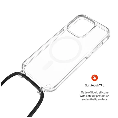 Kép 4/9 - FIXED MagPure tok Apple iPhone 16 készülékhez, fekete