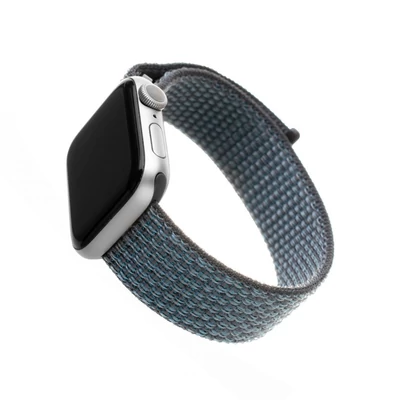 FIXED Nylon Strap Apple Watch 42/44/45mm, dark Szürke