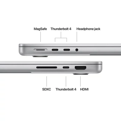 Kép 3/4 - Apple MacBook Pro 14,2" (2024) Silver
