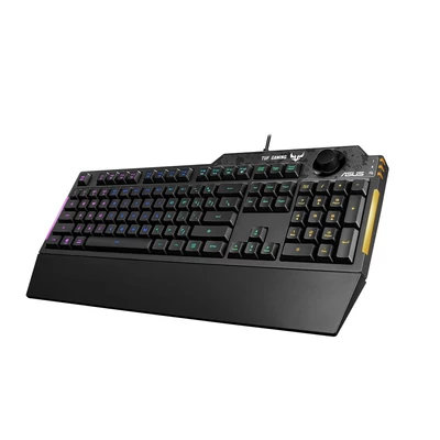 Kép 3/6 - Asus TUF Gaming K1 RGB Keyboard Black US