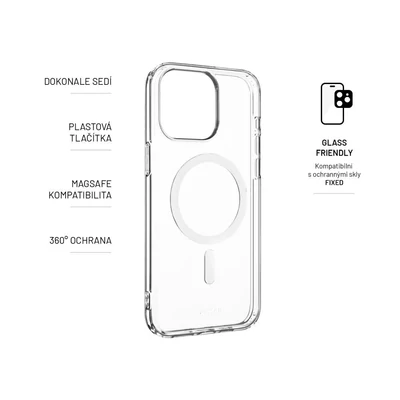 Kép 2/6 - FIXED MagPure for Apple iPhone 15 Pro Max, clear