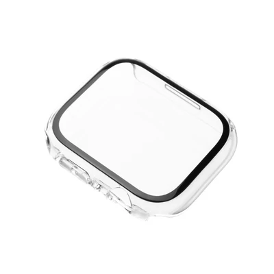 Kép 2/4 - FIXED Pure átlátszó védőtok Apple Watch 46mm okosórához, átlátszó