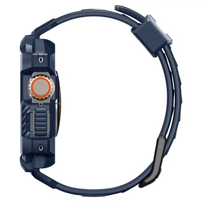 Kép 10/11 - Spigen Rugged Armor Pro Apple Watch Ultra 2/1 49mm Navy Blue