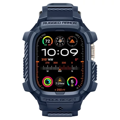 Kép 2/11 - Spigen Rugged Armor Pro Apple Watch Ultra 2/1 49mm Navy Blue