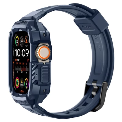 Kép 9/11 - Spigen Rugged Armor Pro Apple Watch Ultra 2/1 49mm Navy Blue