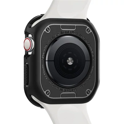 Kép 3/5 - Spigen Rugged Armor, black - Apple Watch 9/8/7 (41mm)/6/SE/5/4 (40mm)