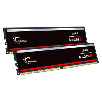 Kép 2/3 - G.SKILL 64GB DDR5 5200MHz Kit(2x32GB) Aegis 5 Black