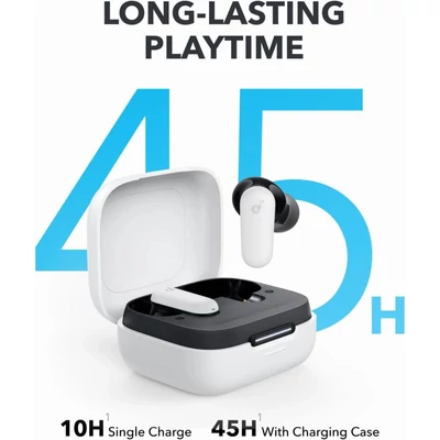 Kép 2/3 - ANKER Soundcore P30i Bluetooth Headset White