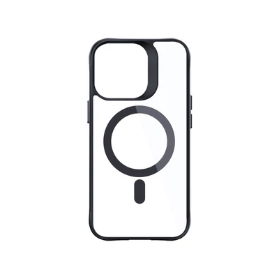 Kép 2/4 - 3mk Satin Armor MagCase átlátszó, TPU és PC anyagú telefontok Apple iPhone 13 Pro Max