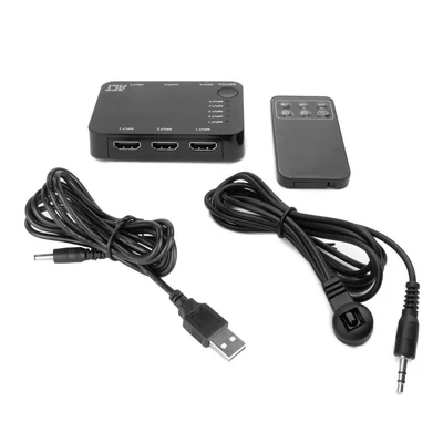 Kép 3/7 - ACT AC7841 4K HDMI Switch 5 in 1 out