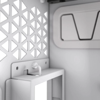 Kép 2/4 - Corsair 6500D Airflow Tempered Glass White
