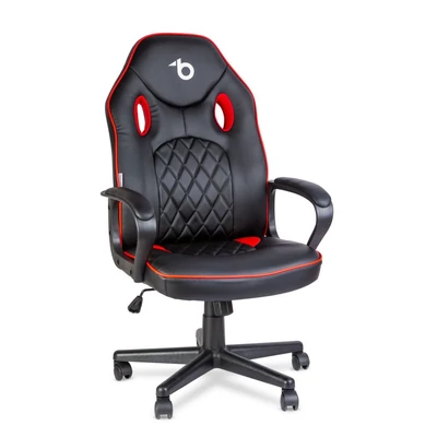 Delight BMD1116RD Gaming Chair fekete/piros
