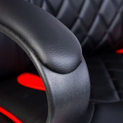 Kép 4/5 - Delight BMD1116RD Gaming Chair fekete/piros
