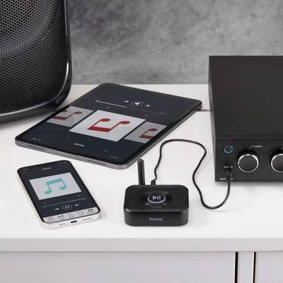 Kép 5/8 - Hama Link it To Audio Adapter Black
