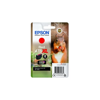 Epson 478XL T04F5 piros eredeti tintapatron