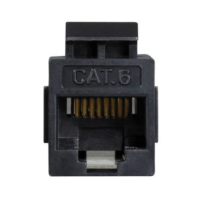 Kép 3/6 - Logilink Cat.6 Keystone Inline Coupler UTP, 14.5 mm széles, fekete 