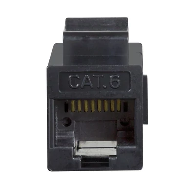 Kép 5/6 - Logilink Cat.6 Keystone Inline Coupler UTP, 14.5 mm széles, fekete 