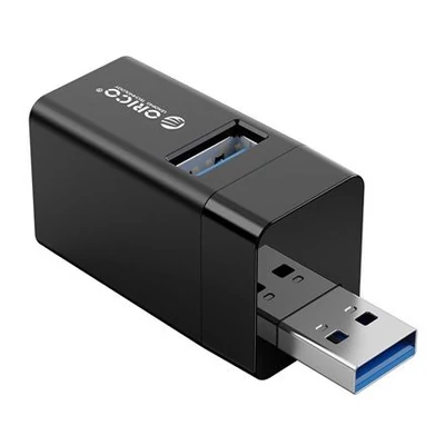 Kép 3/5 - Orico 3 Port USB 3.0 HUB Black