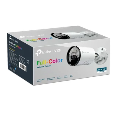 Kép 4/4 - TP-Link VIGI C345 (6mm) 4MP Outdoor Full-Color Bullet Network Camera