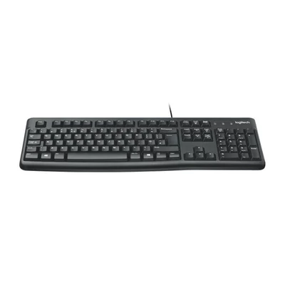 Kép 2/2 - Logitech K120 USB billentyűzet Black UK